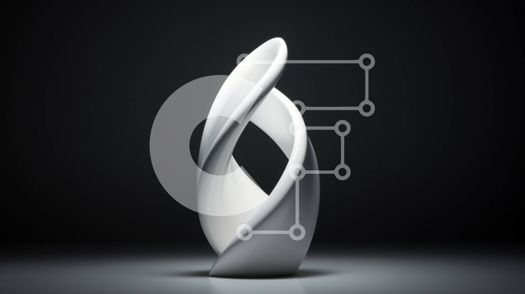 Intra Συλλεκτικό Ξύλινο Παζλ Plywood  4mm - Puzzle με Θέμα Abstract Sculpture of Twisted Shape - Μοντέρνο και Εκλεπτυσμένο Σε Ξύλινο Κουτί - Διαστάσεις Puzzle: 10x10 cm – 25 κομμάτια