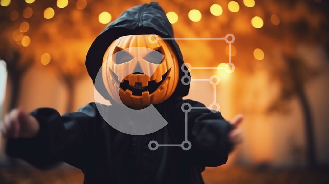 Intra Συλλεκτικό Ξύλινο Παζλ Plywood  4mm - Παιδί με αποκριάτικη στολή με πολύχρωμα φώτα Σε Ξύλινο Κουτί - Διαστάσεις: 10x10 cm – 25 κομμάτια