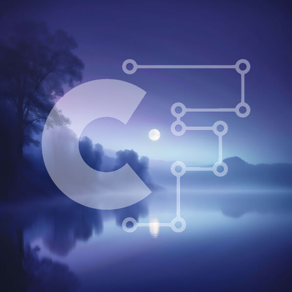 Intra Συλλεκτικό Ξύλινο Παζλ Plywood  4mm - Εκπληκτική εικόνα μιας λίμνης τη νύχτα με πανσέληνο Σε Ξύλινο Κουτί - Διαστάσεις: 10x10 cm – 25 κομμάτια