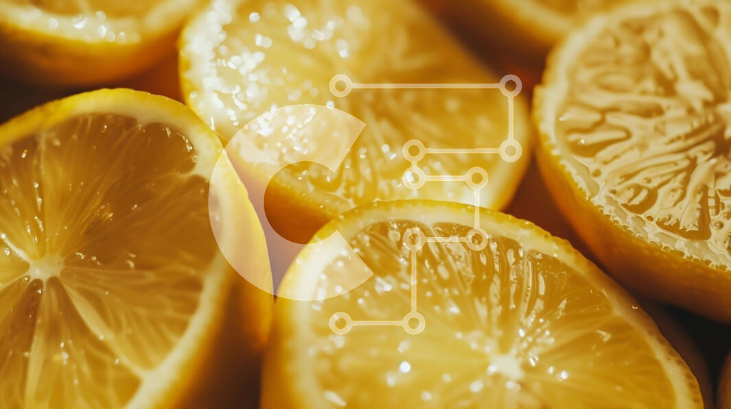 Σετ των 2 Intra Συλλεκτικό Ξύλινο Παζλ Plywood  4mm - Κοντινό πλάνο φέτες φρέσκων εσπεριδοειδών Σε Ξύλινο Κουτί - Διαστάσεις: 10x10 cm – 25 κομμάτια