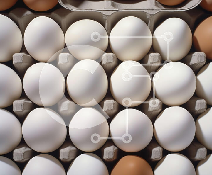 Σετ των 2 Intra Συλλεκτικό Ξύλινο Παζλ Plywood  4mm - Ποικιλία αυγών σε κουτί Σε Ξύλινο Κουτί - Διαστάσεις: 10x10 cm – 25 κομμάτια