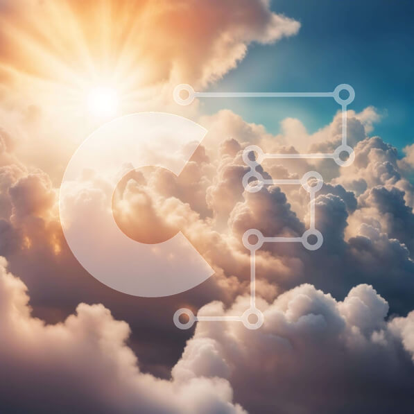 Intra Συλλεκτικό Ξύλινο Παζλ Plywood  4mm - Λαμπερός ήλιος και σύννεφα στον ουρανό Σε Ξύλινο Κουτί - Διαστάσεις Puzzle: 10x10 cm – 25 κομμάτια