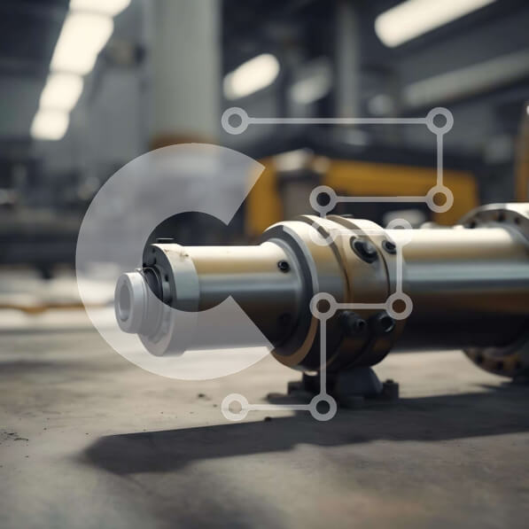 Intra Συλλεκτικό Ξύλινο Παζλ Plywood  4mm - Μεγάλο κυλινδρικό μεταλλικό αντικείμενο σε βιομηχανικό κτίριο Σε Ξύλινο Κουτί - Διαστάσεις Puzzle: 10x10 cm – 25 κομμάτια