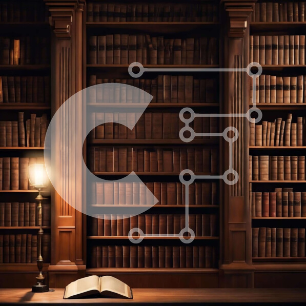 Intra Συλλεκτικό Ξύλινο Παζλ Plywood  4mm - Ανοίξτε το βιβλίο σε ξύλινο τραπέζι στη βιβλιοθήκη με ράφια Σε Ξύλινο Κουτί - Διαστάσεις Puzzle: 10x10 cm – 25 κομμάτια