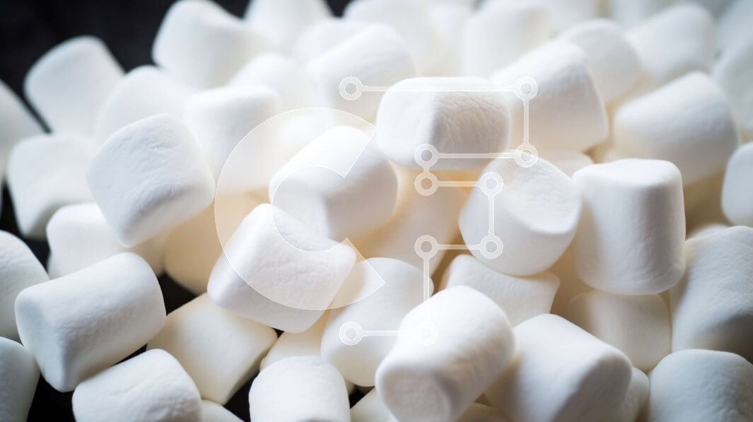 Σετ των 2 Intra Συλλεκτικό Ξύλινο Παζλ Plywood  4mm - Σωρός White Marshmallows Σε Ξύλινο Κουτί - Διαστάσεις: 10x10 cm – 25 κομμάτια