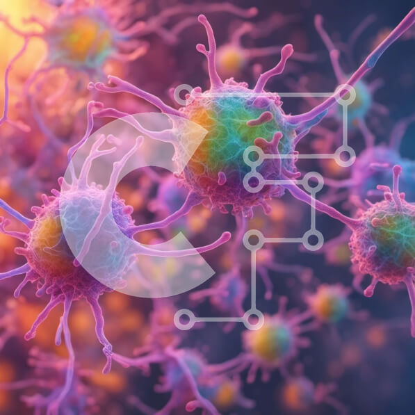 Intra Συλλεκτικό Ξύλινο Παζλ Plywood  4mm - Πολύχρωμα αιωρούμενα κελιά στον αέρα Σε Ξύλινο Κουτί - Διαστάσεις Puzzle: 10x10 cm – 25 κομμάτια