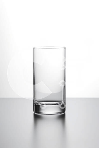 Σετ των 2 Intra Συλλεκτικό Ξύλινο Παζλ Plywood  4mm - Απλή και αναζωογονητική εικόνα ενός καθαρού ποτηριού νερού Σε Ξύλινο Κουτί - Διαστάσεις: 10x10 cm – 25 κομμάτια