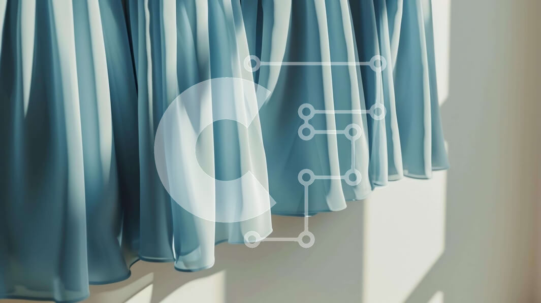 Intra Συλλεκτικό Ξύλινο Παζλ Plywood  4mm - Μπλε φόρεμα που κρέμεται μπροστά από το ανοιχτό παράθυρο Σε Ξύλινο Κουτί - Διαστάσεις Puzzle: 10x10 cm – 25 κομμάτια