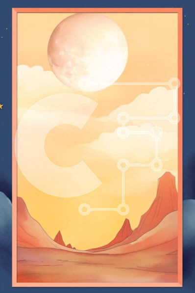 Intra Συλλεκτικό Ξύλινο Παζλ Plywood  4mm - Τοπίο με βουνά και φεγγάρι Σε Ξύλινο Κουτί - Διαστάσεις Puzzle: 10x10 cm – 25 κομμάτια