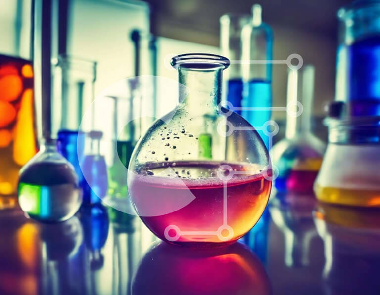 Intra Συλλεκτικό Ξύλινο Παζλ Plywood  4mm - Πολύχρωμη σειρά από ποτήρια και φιάλες Σε Ξύλινο Κουτί - Διαστάσεις Puzzle: 10x10 cm – 25 κομμάτια