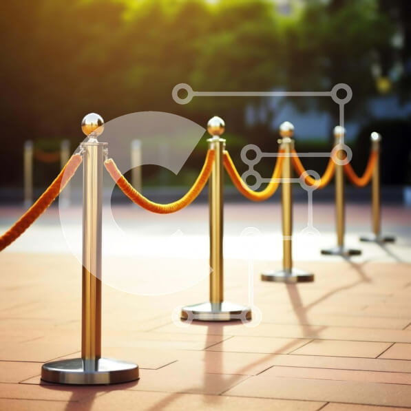 Intra Συλλεκτικό Ξύλινο Παζλ Plywood  4mm - Κίτρινο σχοινί για έλεγχο και περιορισμό του πλήθους Σε Ξύλινο Κουτί - Διαστάσεις Puzzle: 10x10 cm – 25 κομμάτια