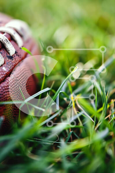 Intra Συλλεκτικό Ξύλινο Παζλ Plywood  4mm - Μπάλα ποδοσφαίρου στο γρασίδι Σε Ξύλινο Κουτί - Διαστάσεις Puzzle: 10x10 cm – 25 κομμάτια