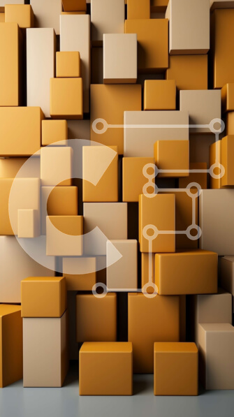 Intra Συλλεκτικό Ξύλινο Παζλ Plywood  4mm - Στοιβαγμένα κουτιά από χαρτόνι σε σχήμα πυραμίδας Σε Ξύλινο Κουτί - Διαστάσεις: 10x10 cm – 25 κομμάτια