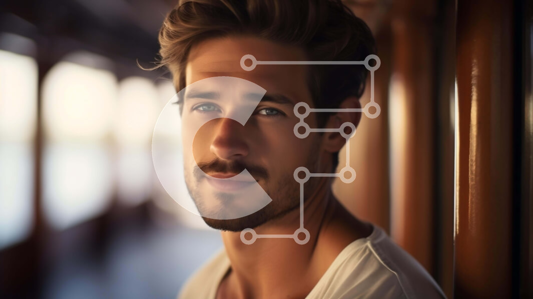 Intra Συλλεκτικό Ξύλινο Παζλ Plywood  4mm - Άνδρας που κάθεται σε ένα τρένο κοιτάζοντας έξω από το παράθυρο Σε Ξύλινο Κουτί - Διαστάσεις Puzzle: 10x10 cm – 25 κομμάτια