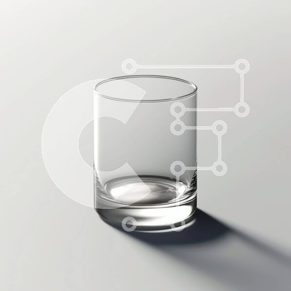 Intra Συλλεκτικό Ξύλινο Παζλ Plywood  4mm - Διαυγές γυαλί με το νερό μέσα Στοκ Φωτογραφία Σε Ξύλινο Κουτί - Διαστάσεις: 10x10 cm – 25 κομμάτια