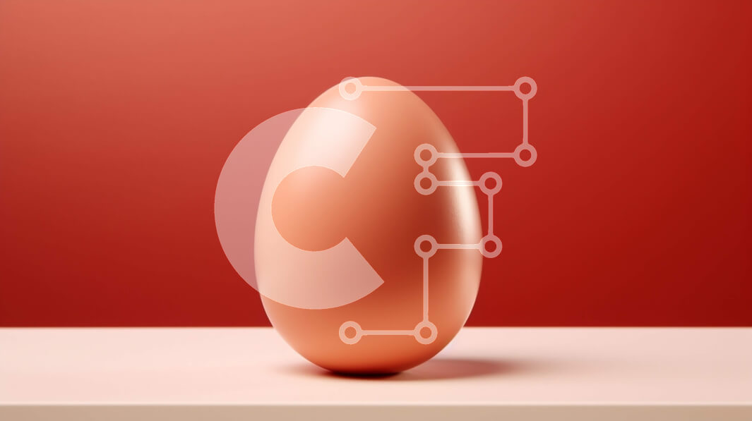 Σετ των 2 Intra Συλλεκτικό Ξύλινο Παζλ Plywood  4mm - Καφέ αυγό σε λευκή επιφάνεια Σε Ξύλινο Κουτί - Διαστάσεις: 10x10 cm – 25 κομμάτια