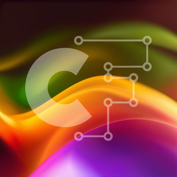 Intra Συλλεκτικό Ξύλινο Παζλ Plywood  4mm - Ζωντανό και δυναμικό αφηρημένο φόντο με στροβιλιζόμενες γραμμές Σε Ξύλινο Κουτί - Διαστάσεις Puzzle: 10x10 cm – 25 κομμάτια