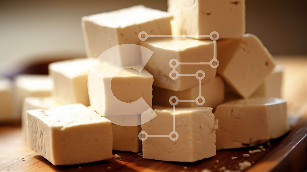 Intra Συλλεκτικό Ξύλινο Παζλ Plywood  4mm - Μινιμαλιστικοί λευκοί κύβοι διατεταγμένοι σε ξύλινη επιφάνεια Σε Ξύλινο Κουτί - Διαστάσεις: 10x10 cm – 25 κομμάτια