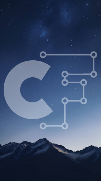 Σετ των 2 Intra Συλλεκτικό Ξύλινο Παζλ Plywood  4mm - Οροσειρά κάτω από τον έναστρο νυχτερινό ουρανό Σε Ξύλινο Κουτί - Διαστάσεις: 10x10 cm – 25 κομμάτια