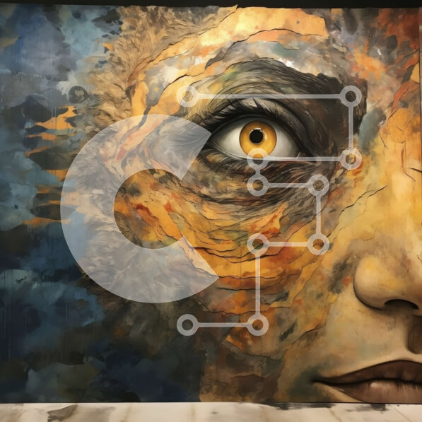 Σετ των 2 Intra Συλλεκτικό Ξύλινο Παζλ Plywood  4mm - Γαλήνη και ηρεμία - Όμορφο πορτρέτο μιας γυναίκας Σε Ξύλινο Κουτί - Διαστάσεις: 10x10 cm – 25 κομμάτια