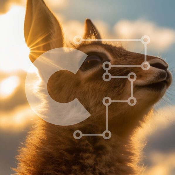 Intra Συλλεκτικό Ξύλινο Παζλ Plywood  4mm - Αξιολάτρευτη εικόνα ενός μωρού ελαφιού με μεγάλα καστανά μάτια Σε Ξύλινο Κουτί - Διαστάσεις: 10x10 cm – 25 κομμάτια