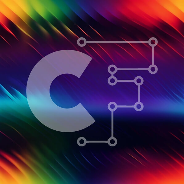 Intra Συλλεκτικό Ξύλινο Παζλ Plywood  4mm - Ζωηρό αφηρημένο φόντο με πολύχρωμες κυματιστές γραμμές Σε Ξύλινο Κουτί - Διαστάσεις Puzzle: 10x10 cm – 25 κομμάτια