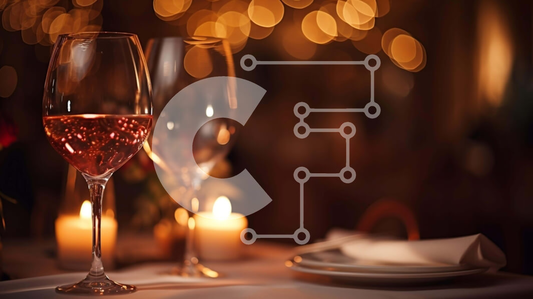 Σετ των 2 Intra Συλλεκτικό Ξύλινο Παζλ Plywood  4mm - Κομψή γευστική εμπειρία με ποτήρια κρασιού και φως κεριών Σε Ξύλινο Κουτί - Διαστάσεις: 10x10 cm – 25 κομμάτια