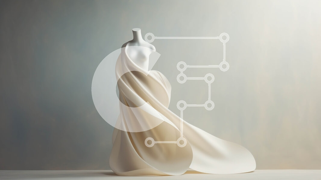 Intra Συλλεκτικό Ξύλινο Παζλ Plywood  4mm - Κομψό λευκό φόρεμα μανεκέν στο έδαφος Σε Ξύλινο Κουτί - Διαστάσεις Puzzle: 10x10 cm – 25 κομμάτια