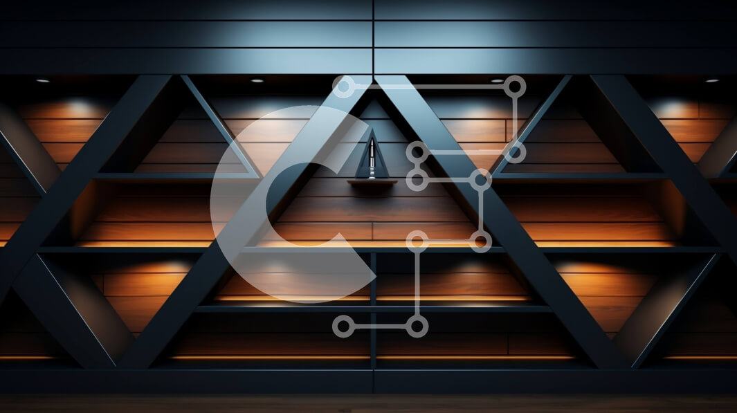 Intra Συλλεκτικό Ξύλινο Παζλ Plywood  4mm - Ξύλινο Τριγωνικό Ράφι με Φωτισμό Σε Ξύλινο Κουτί - Διαστάσεις Puzzle: 10x10 cm – 25 κομμάτια