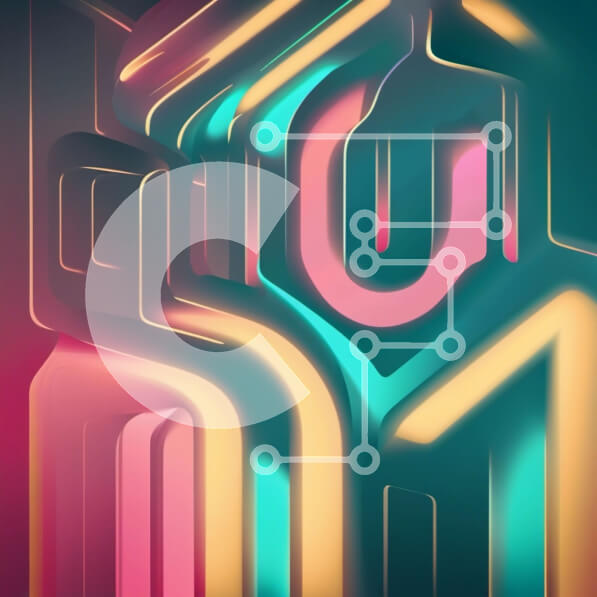 Intra Συλλεκτικό Ξύλινο Παζλ Plywood  4mm - Φουτουριστικό αστικό τοπίο με φώτα νέον Σε Ξύλινο Κουτί - Διαστάσεις Puzzle: 10x10 cm – 25 κομμάτια