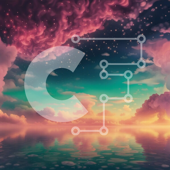 Intra Συλλεκτικό Ξύλινο Παζλ Plywood  4mm - Γαλήνιο ηλιοβασίλεμα πάνω από το νερό με τα βουνά Σε Ξύλινο Κουτί - Διαστάσεις: 10x10 cm – 25 κομμάτια