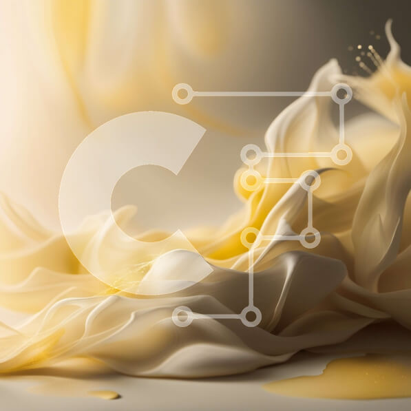 Intra Συλλεκτικό Ξύλινο Παζλ Plywood  4mm - Δυναμική κινηματογράφηση σε πρώτο πλάνο του χυμένου κίτρινου υγρού Σε Ξύλινο Κουτί - Διαστάσεις Puzzle: 10x10 cm – 25 κομμάτια