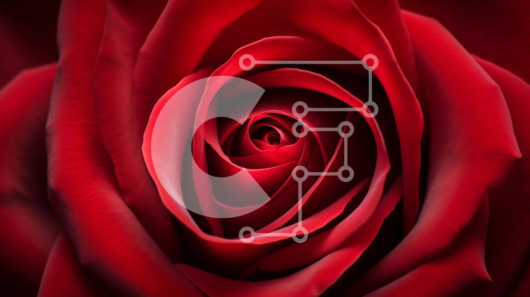 Intra Συλλεκτικό Ξύλινο Παζλ Plywood  4mm - Κοντινό πλάνο ενός κόκκινου τριαντάφυλλου - ταπετσαρία για τηλέφωνο ή tablet Σε Ξύλινο Κουτί - Διαστάσεις: 10x10 cm – 25 κομμάτια