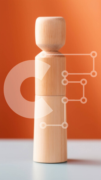 Intra Συλλεκτικό Ξύλινο Παζλ Plywood  4mm - Ξύλινος μύλος πιπεριάς στον πίνακα - Φωτογραφία Αρχείου Σε Ξύλινο Κουτί - Διαστάσεις: 10x10 cm – 25 κομμάτια