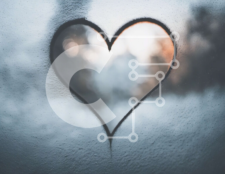 Intra Συλλεκτικό Ξύλινο Παζλ Plywood  4mm - Παράθυρο σε σχήμα καρδιάς με παγετό Σε Ξύλινο Κουτί - Διαστάσεις Puzzle: 10x10 cm – 25 κομμάτια