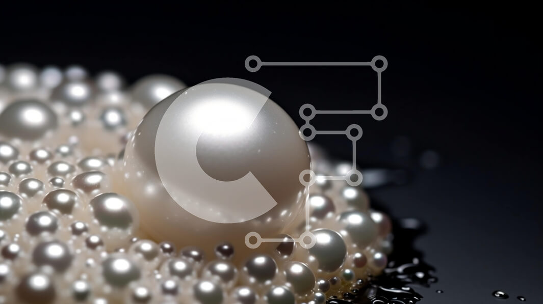 Intra Συλλεκτικό Ξύλινο Παζλ Plywood  4mm - Όμορφη εικόνα ενός αστραφτερού μαργαριταριού από κοντά Σε Ξύλινο Κουτί - Διαστάσεις Puzzle: 10x10 cm – 25 κομμάτια