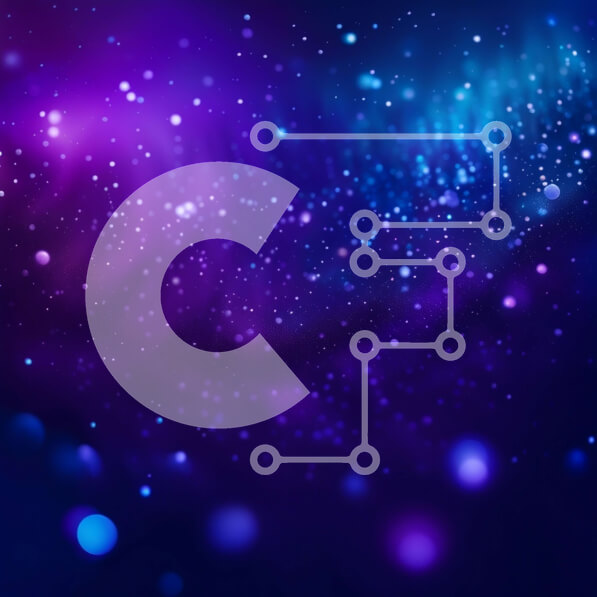 Intra Συλλεκτικό Ξύλινο Παζλ Plywood  4mm - Εκπληκτικό αφηρημένο φόντο με διαστημικό θέμα και αστραφτερά φώτα Σε Ξύλινο Κουτί - Διαστάσεις Puzzle: 10x10 cm – 25 κομμάτια