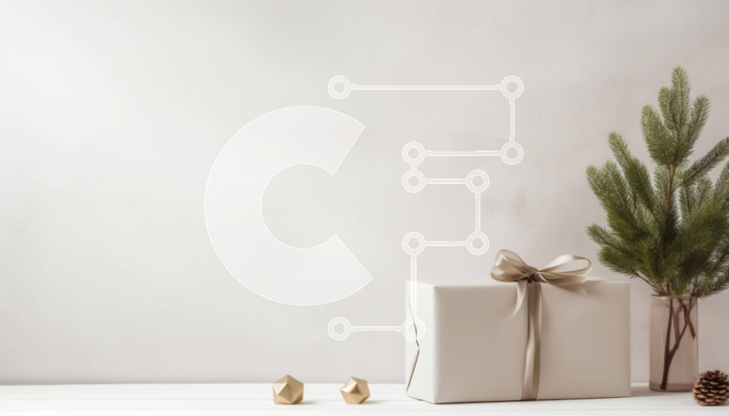 Intra Συλλεκτικό Ξύλινο Παζλ Plywood  4mm - Λευκό κουτί δώρου με πεύκο και κηροπήγια Σε Ξύλινο Κουτί - Διαστάσεις: 10x10 cm – 25 κομμάτια