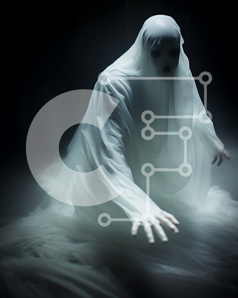 Intra Συλλεκτικό Ξύλινο Παζλ Plywood  4mm - Φανταστική φιγούρα στα λευκά που εκτελεί τελετουργία ή τελετή Σε Ξύλινο Κουτί - Διαστάσεις Puzzle: 10x10 cm – 25 κομμάτια