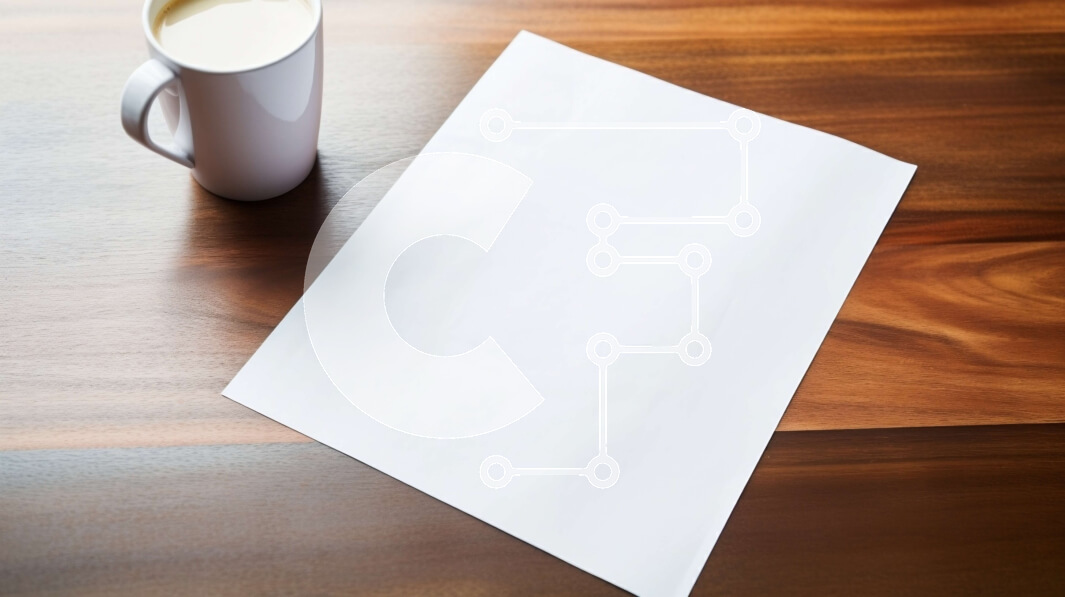 Intra Συλλεκτικό Ξύλινο Παζλ Plywood  4mm - Άδειο φλιτζάνι καφέ και χαρτί σε ξύλινο τραπέζι Σε Ξύλινο Κουτί - Διαστάσεις Puzzle: 10x10 cm – 25 κομμάτια