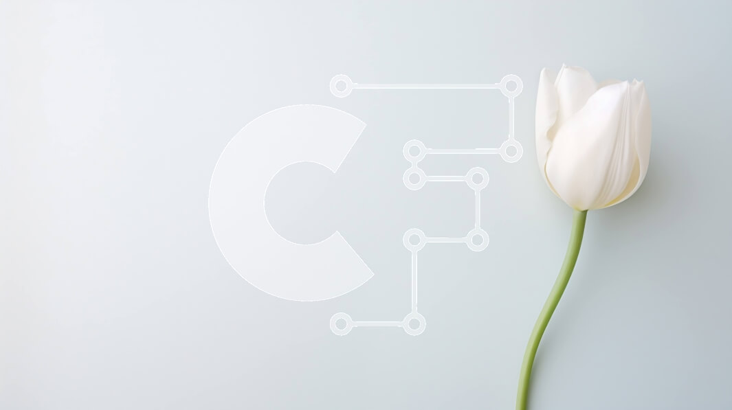 Intra Συλλεκτικό Ξύλινο Παζλ Plywood  4mm - Μονό λευκό λουλούδι τουλίπας σε πρώτο πλάνο Σε Ξύλινο Κουτί - Διαστάσεις: 10x10 cm – 25 κομμάτια