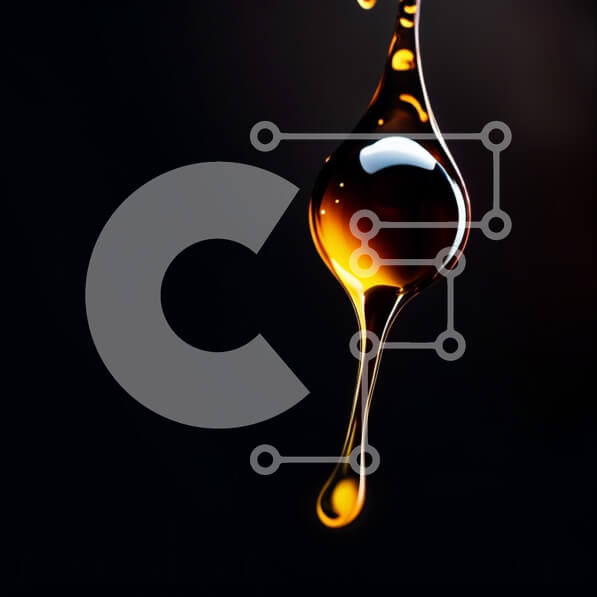 Σετ των 2 Intra Συλλεκτικό Ξύλινο Παζλ Plywood  4mm - Όμορφη κινηματογράφηση σε πρώτο πλάνο του μελιού που στάζει από το κουτάλι σε σκούρο φόντο Σε Ξύλινο Κουτί - Διαστάσεις: 10x10 cm – 25 κομμάτια