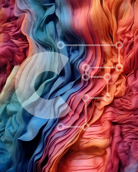 Intra Συλλεκτικό Ξύλινο Παζλ Plywood  4mm - Ζωντανή αφηρημένη ζωγραφική με στροβιλιζόμενα χρώματα Σε Ξύλινο Κουτί - Διαστάσεις Puzzle: 10x10 cm – 25 κομμάτια