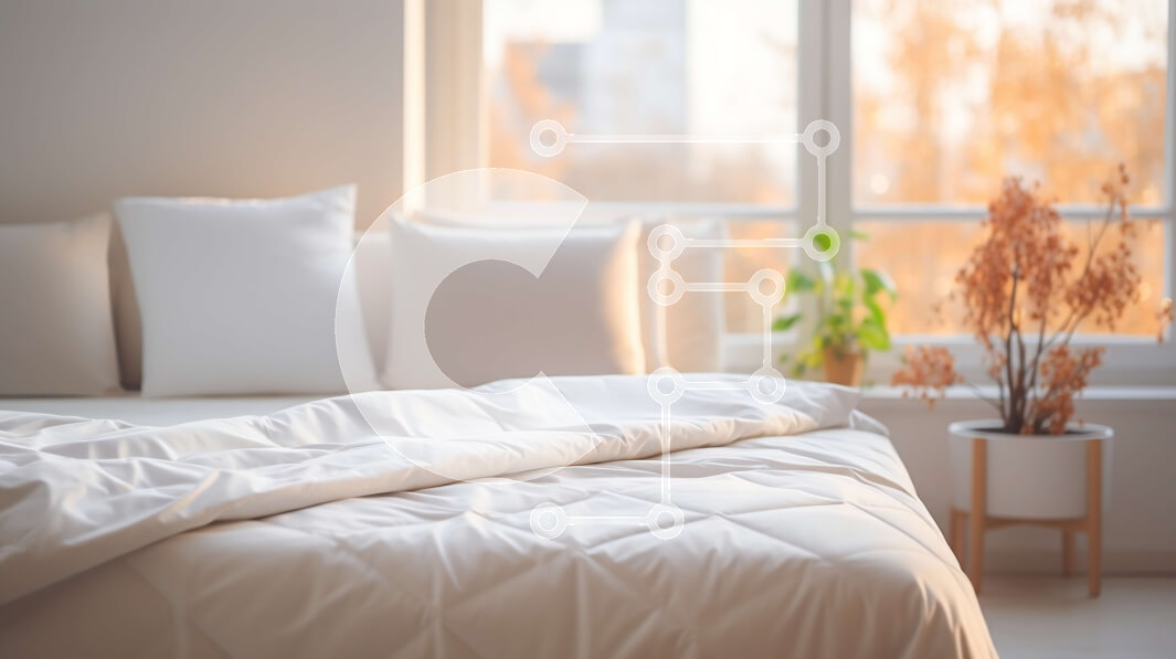 Intra Συλλεκτικό Ξύλινο Παζλ Plywood  4mm - Φωτεινό υπνοδωμάτιο με μεγάλο παράθυρο και φυσικό φως Σε Ξύλινο Κουτί - Διαστάσεις Puzzle: 10x10 cm – 25 κομμάτια