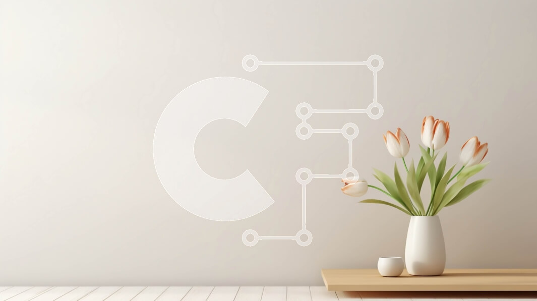 Intra Συλλεκτικό Ξύλινο Παζλ Plywood  4mm - Πορτοκαλί τουλίπες σε ένα βάζο σε ένα ξύλινο ράφι Σε Ξύλινο Κουτί - Διαστάσεις: 10x10 cm – 25 κομμάτια