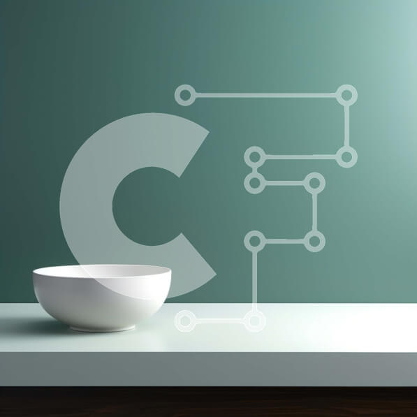 Intra Συλλεκτικό Ξύλινο Παζλ Plywood  4mm - Λευκό μπολ σε ξύλινο τραπέζι μπροστά από τον πράσινο τοίχο Σε Ξύλινο Κουτί - Διαστάσεις Puzzle: 10x10 cm – 25 κομμάτια