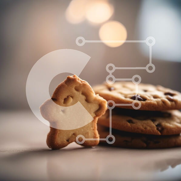 Σετ των 2 Intra Συλλεκτικό Ξύλινο Παζλ Plywood  4mm - Στοίβα από μπισκότα με μελόψωμο και σχήματα ελέφαντα Σε Ξύλινο Κουτί - Διαστάσεις: 10x10 cm – 25 κομμάτια