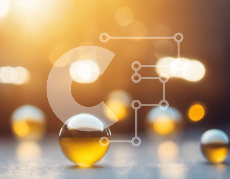 Intra Συλλεκτικό Ξύλινο Παζλ Plywood  4mm - Κοντινή όψη από γυάλινο μάρμαρο στο τραπέζι Σε Ξύλινο Κουτί - Διαστάσεις: 10x10 cm – 25 κομμάτια