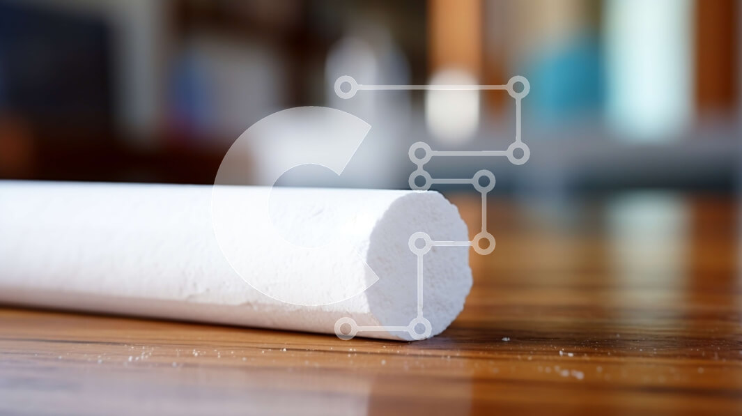 Intra Συλλεκτικό Ξύλινο Παζλ Plywood  4mm - Ρολό λευκού χαρτιού σε ξύλινο τραπέζι Σε Ξύλινο Κουτί - Διαστάσεις Puzzle: 10x10 cm – 25 κομμάτια