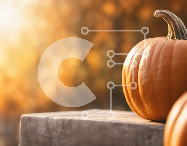 Intra Συλλεκτικό Ξύλινο Παζλ Plywood  4mm - Ονειρική νεκρή φύση κολοκύθας Σε Ξύλινο Κουτί - Διαστάσεις Puzzle: 10x10 cm – 25 κομμάτια